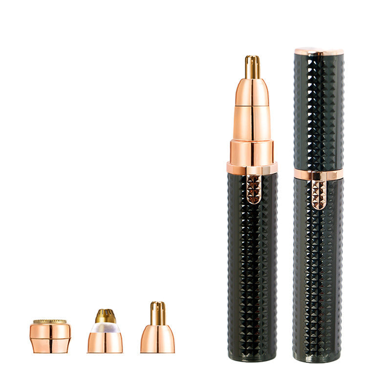 🔄🧔‍♀️🧔‍♂️ 50% OFF FOR A LIMITED TIME! 3-in-1 electric eyebrow trimmer - interchangeable heads for eyebrow, face and detail trimming - ideal for both men and women, so you are always well-groomed, wherever you are and whenever you want 🌍💈