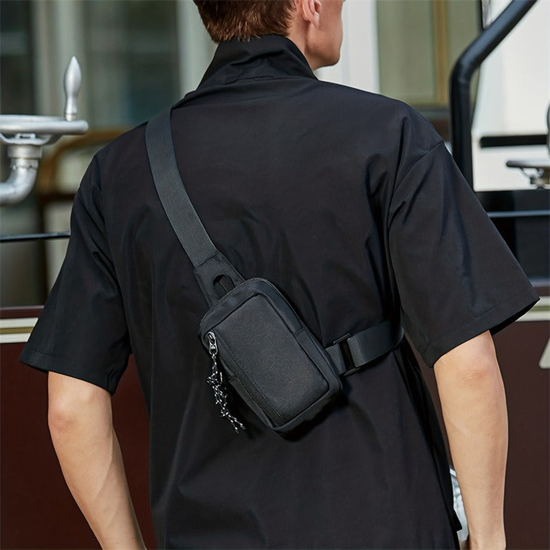 🎒 50 % RABATT UNDER BEGRÄNSAD TID! 💥 Slingväska för män i urban stil – minimalistisk, vattenavvisande, lätt ✨