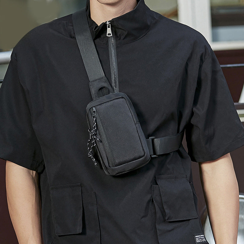 🎒 50 % RABATT UNDER BEGRÄNSAD TID! 💥 Slingväska för män i urban stil – minimalistisk, vattenavvisande, lätt ✨