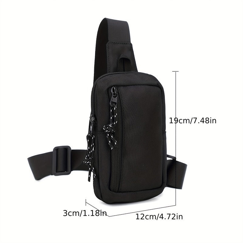 🎒 50 % RABATT UNDER BEGRÄNSAD TID! 💥 Slingväska för män i urban stil – minimalistisk, vattenavvisande, lätt ✨