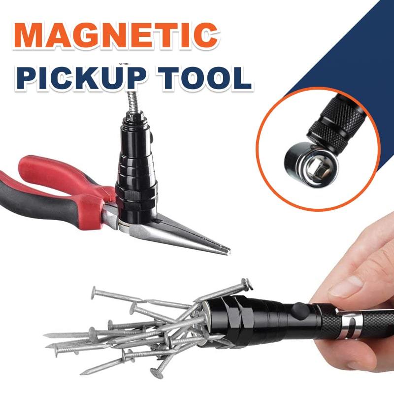 🔦 50 % RABATT UNDER BEGRÄNSAD TID! ✨ Multifunktionell magnetisk teleskopficklampa – utdragbar, 360° svanhals, superstark 🛠️