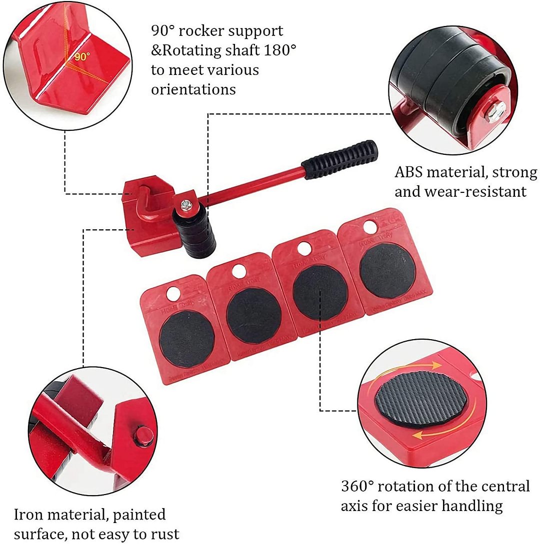 🏠 LIMITED-TIME 50% OFF! ⚡ Furniture Lifter Sliders – Labor‑Saving, Sturdy, Practical ✅