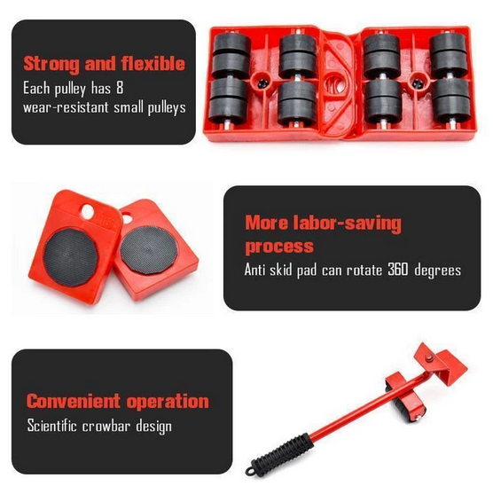 🏠 LIMITED-TIME 50% OFF! ⚡ Furniture Lifter Sliders – Labor‑Saving, Sturdy, Practical ✅