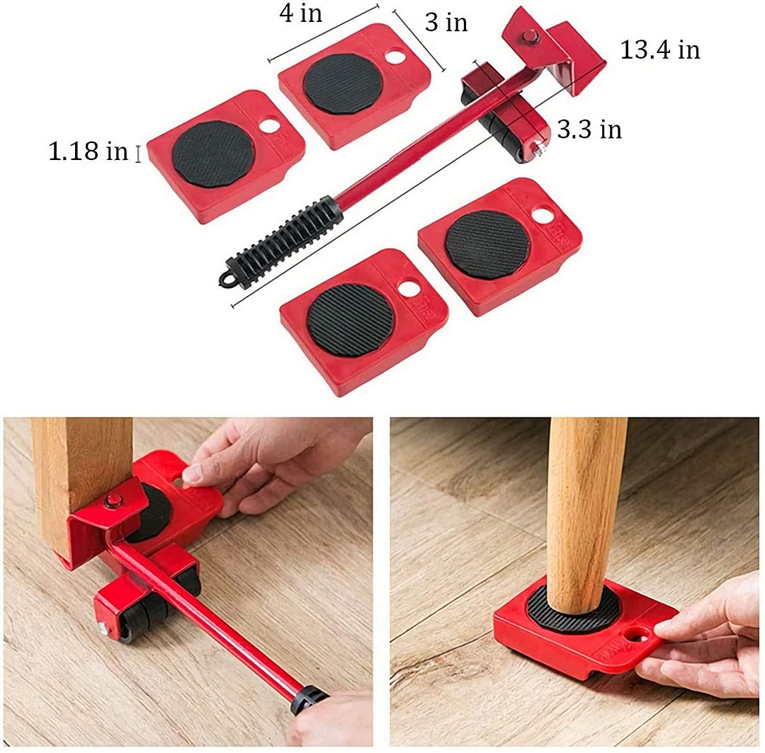 🏠 LIMITED-TIME 50% OFF! ⚡ Furniture Lifter Sliders – Labor‑Saving, Sturdy, Practical ✅