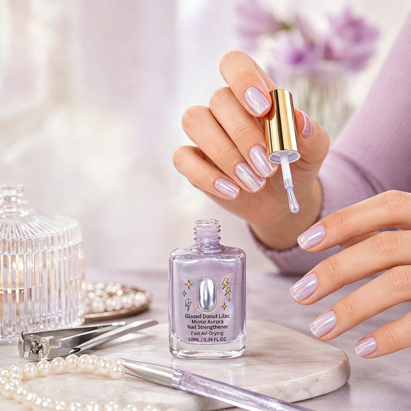 🎉 Rea 2026 – Över 24 700 sålda!💅 Lilac Glossy Mirror nagelförstärkare