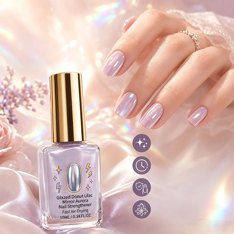🎉 Rea 2026 – Över 24 700 sålda!💅 Lilac Glossy Mirror nagelförstärkare