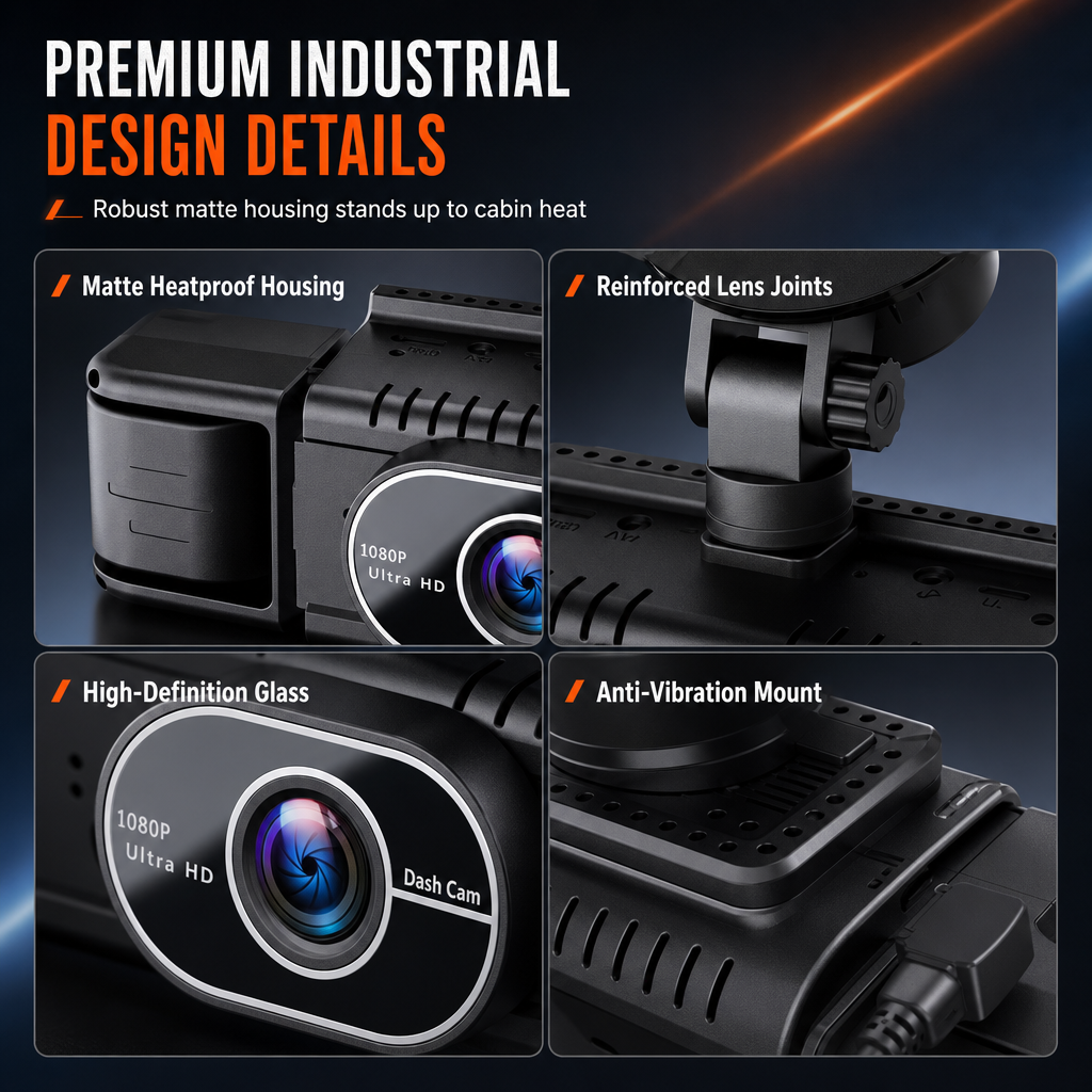 🎥 LIMITED-TIME 50% OFF! ⚡ Four-Lens Rotatable Dash Cam – 1080P, Infrared Night Vision, Multi-Angle Recording 🚗