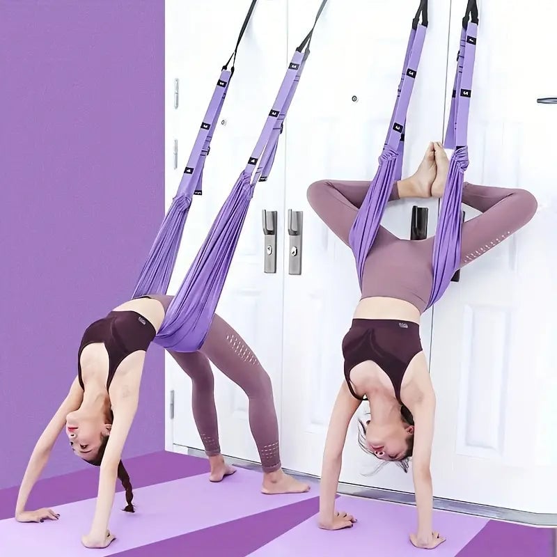 🧘 LIMITED-TIME 50% OFF! 🪢 Aerial Yoga Rope For Back Pain – Portable, Targeted Stretch, Improve Flexibility ✨